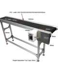 Adjustable Speed Belt Conveyor System with Lightweight Aluminum Alloy Frame for heavy duty industrial transport