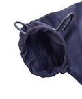 Heavy Duty Adjustable Sawdust Collector Bag With No Sweat Zipper Fits Sander And Planer inner opening detail view.