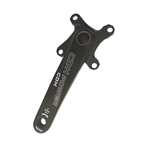 Hollow Integrated Mountain Bike Crank Set 104 BCD 34T 170mm Aluminum Alloy Narrow Wide Chainring arm in black