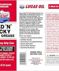 Red N Tacky Easy Grip Aerosol Grease Spray For Quick Cling Lubrication, Water Resistant, Multi Purpose Lubricant With Narrow Spray Pattern, 11 Ounce Can, Pack Of 12 label