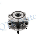 Front view of Pair Of Front Wheel Hub Bearing Assemblies Replacement For 2017 2018 Toyota Corolla IM 2012 2018 Prius V 2006 2008 RAV4.