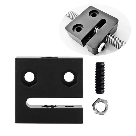 Anti Backlash T8 Lead Screw Nut Block for 3D Printer and CNC Machines 8mm Diameter Nut T Type Nut Holder Durable Plastic Upgrade