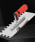 5 Piece Square Notched Trowel Set With Pro Grade Stainless Steel Trowels And Margin Flooring Trowel For Masonry And Tiling Soft Grip Handles