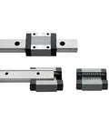 Smooth Linear Rail Block For CNC And 3D Printer, Compatible With MGN7H, 9H, 12H, 15H Rails, Fits 100mm To 500mm Spans, Low Friction, Steady Back And Forth Movement, And Easy Disassembly For Quick Replacement on metal rail