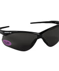 Nemesis Vision Correction Safety Sunglasses With 1.5 Diopters, Black Frame, Smoke Lenses, Sporty Flexible Lightweight Glasses For Outdoor Work