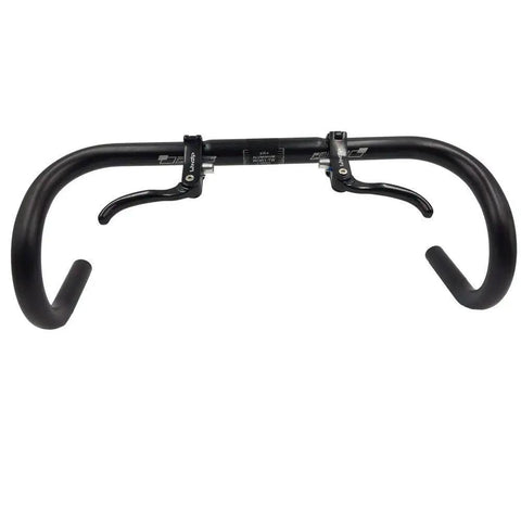 Additional Road Bike Brake Lever Set For 22.2mm Clamp Handlebar Aluminum Alloy Top Mount Ergonomic Design, dual position view