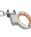 Bridge Cable Guide Tool With 65mm Opening Roller And 330 Degree Adjustable Clamp For Construction Wiring And Conduits Smooth Spindle Rollers That Prevent Wire Abrasion And Fit Inner Outer Edges For Multi Angle Pulling, stainless steel clamp with 65mm roller