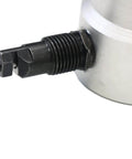 Close-up of Ultimate Multipurpose Sheet Metal Nibbler Cutter Drill Attachment Double Head For Handheld Drills.