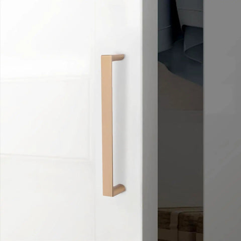 Five Inch Center-To-Center Champagne Bronze Cabinet Pulls Set Of 10 Dope Kitchen Cabinet Hardware Handles for cabinets