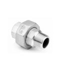 Pro Grade Solid Build 304 Stainless Steel Pipe Fitting Male To Female Thread Screw Union Coupler detail, 1/4 to 2 inch size, for water line connection.