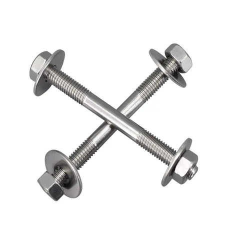 Two Pack 304 Stainless Steel Double End Threaded Post Kit For Models And Heavy Duty Aircraft Control Rods M8x120mm Rustproof