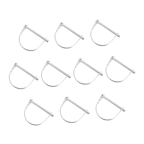 Heavy Duty D Shaped Shaft Locking Pins For Trailers Trucks And Wagons Built Tough To Secure Your Rig Instantly Without Sweat Just Slam Them Home And Cruise Smooth On Every Haul And Job Site Around