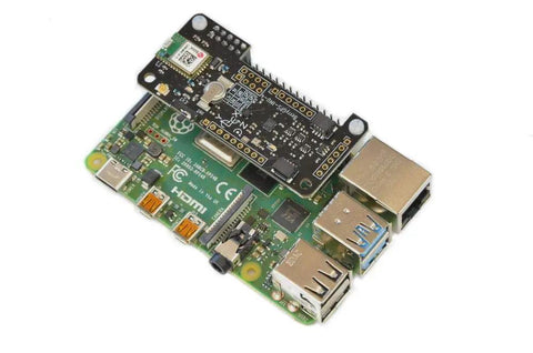 GPS And 10DOF IMU Sensor For Raspberry Pi With Internal Antenna 6666 Hz Readout Includes Accelerometer Gyroscope Magnetometer And Barometric Altitude For All Raspberry Pi Models Including Pico mounted on Raspberry Pi board