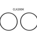 O-Ring Replacement Seal For CL200 CL220 Pool Chlorinator Lid 5 1/8 In ID X 5 1/2 In OD 2-Pack Plug-And-Play Easy Install No Tools Required Fits Replacement Parts, two black seals