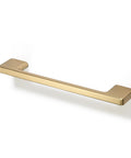 Classic 10 Pack Cabinet Pull Handles for Kitchen and Bedroom Cabinets in Champagne Bronze Finish, 5 Inch Center To Center Screw Spacing