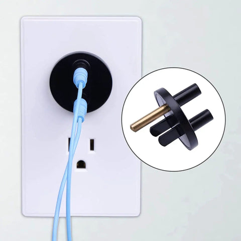 Grounding Outlet Plug With Anti Static Wrist Strap And Grounding Wire For ESD Safe Computer Work, PC Building, And Electronics Repair