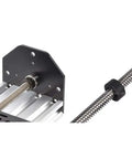 Heavy Duty Metal Lock Collar For 3-16mm Lead Screws And 3D Printer Z Axis Rods, Lead Screw Ring With Set Screw Locking For Linear Shafts On CNC Machines And Motion Systems, Rock Solid Wear Resistant Clamp For Secure Axial Positioning, black collar on lead screw