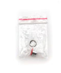 100 Piece Round Metal Eyelets Kit For Leather Crafting, Scrapbooking, Jewelry Making, Canvas Bags And Sewing, Iron Grommets Fasteners, White Finish, Durable, Easy Install, All In One Grommet Set For DIY Projects in bag