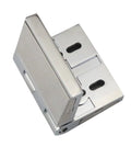 Built Like A Truck Zinc Alloy Pivot Hinge For Industrial Heavy Duty Electrical Enclosure Boxes And Secure Gate Latching Hardware Corrosion Resistant Matte Finish Unit, showing a robust hinge design.