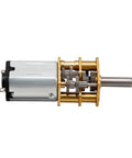 GA12 N20 Micro DC 6V 200 RPM High Speed Reduction Motor with Mini Metal Gear Box and Two Terminals side view
