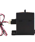 Built Tough Heavy Duty High Voltage DC Relay Contactor 150A 450V To 1000V Rated with wires on a black body.