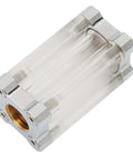 Check out this slick EABCHAML 40 Mesh Inline Water Cooling Filter with clear acrylic body and brass G1/4 connector. Ideal for PC loops.