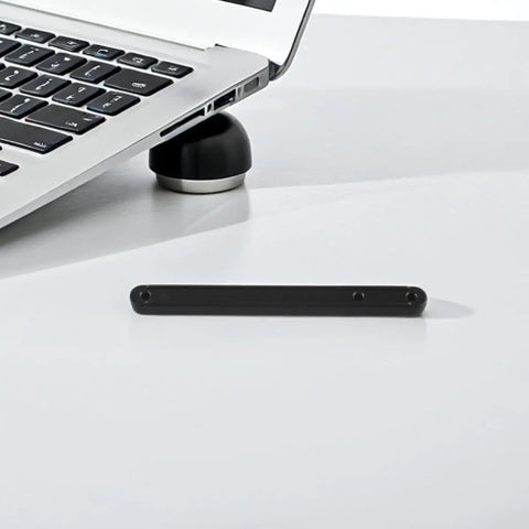 Heavy Duty Plastic Bottom Mount Drawer Slides 12 Pack For Furniture And Dressers, Quiet Smooth Sliding Rails, Black 180mm