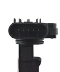 Mass Air Flow Sensor Replacement For Silverado 1500 2500 3500 HD Tahoe Suburban 1500 2500 Avalanche 2009 2015 MAF Sensor Plug And Play For Smooth Idle And Beefed Up Acceleration, black plastic connector close-up