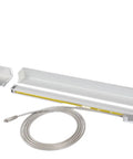 Linear Encoder 0.5 Micron, 1 Micron, 5 Micron, 5V 80mA Power Supply, TTL Square Wave Output, CNC Machine Tool Measurement Scale, 350mm Travel