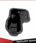 Heavy Duty Transmission Oil Pan Kit For Nissan Navara D40 and R51 Models 2005 Onwards With Premium Seals To Stop Leaks And Keep Fluid Clean For Smooth Shifting. Black steel oil pan with bolt holes