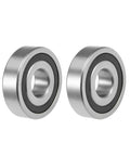 Upgrade Your Setup With 1638-2RS Deep Groove Ball Bearings In A Badass 2-Pack Built From Premium Chrome Steel Featuring Double Seals To Keep Grease Locked Down For Heavy Duty Work With 3/4-Inch Bore 2-Inch OD And 9/16-Inch Width Fits Clean.