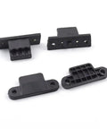 Heavy Duty Rubber Trunk Pad Bumper Block For Kia Sorento Santa Fe Grand Verace Borrego Tailgate Stopper Cushion Limit Guard Kit Replacement, black rubber set