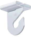 Pack Of 50 Pairs Two Piece Aluminum T Bar Ceiling Hooks For Drop Ceilings 50 Right And 50 Left White Enamel Finish side view