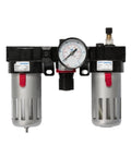 Do-It-All Air Treatment Unit For BC Series FRL Combination With Filter Regulator, Easy Install, High Efficiency Pneumatic Filtration and Regulation