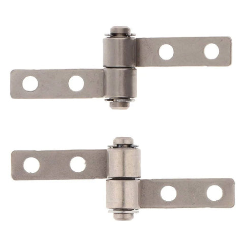 Two Pack Nickel 0.1 N.m 360 Degree Rotation Torque Type Friction Positioning Hinges With 3.3 mm Holes And 19 mm Length For Automotive Use