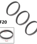 Boost Your Workshop Game With This Pack Of Three Heavy Duty Rubber Drive Belts For Electric Planers Fits Part 958718 Models F 20A P20ST H55SC With 9.6mm Width To Fix Tools Fast Without Hassle For DIY Guy Working Hard In The Garage These Days. Three black rubber drive belts for electric planer, 218mm diameter, 9.8mm width