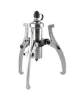 30 Ton Hydraulic Gear Puller With 2 Jaw And 3 Jaw Wheel Bearing Separator, R2 Three Eighths Joint Bearing Puller in vertical position