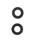 Premium AC Compressor Clutch Hub Replacement For Ford F150 And Lobo 50L Engines 2011 Through 2014 - black rubber washers top view.