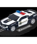 Chevrolet Camaro ZL1 Sheriff 1 43 Scale Analog Slot Car For GO Track Sets With Replaceable Double Contact Brushes on Carrera track