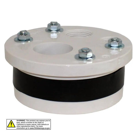 4 Inch Well Seal Cap With Single Top Plate For One And One Quarter Inch Single Drop Pipe Fits 4 Inch Well Casing Built Tough