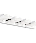 Dope Four Light LED Vanity Fixture Over Mirror In Gloss Chrome 24.9 Inch Bathroom Vanity Light, Energy Saving Bath Lighting