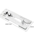 Heavy Duty 6 Pack Sectional Couch Connectors Anti Slip Furniture Brackets Cold Rolled Steel Clips for Modular Sofas, 6.09in long.