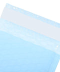 Milk Blue Bubble Mailers 11x15 Plus 4 Inch Self Seal Padded Envelopes for Biz Shipping Durable Protective Mail Bags