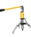 Heavy Duty 5 Ton Hydraulic Gear Puller And Bearing Separator Tool Kit With Three Jaw Setup For Garage Hub And Gear Removal Using 200 Mm 140 Mm Height And 50 Mm Pump Stroke Capacity For Tough Jobs In Home Or Local Garage Shops Now, three-jaw steel puller