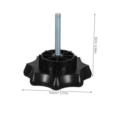 Spare Tire Bolt Replacement Clamp For Secure Tire Mounting High Strength Spare Tire Bolt Adapter Durable Universal Fit with dimensions