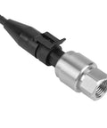Stainless Steel G1/4 Pressure Transducer Sensor With 5V Output And 0.5-4.5V Or 0-5V Signal, Wide Range 0-100 PSI, Pro Grade Oil Gas Water And Air Pressure Sensor For Industrial Use