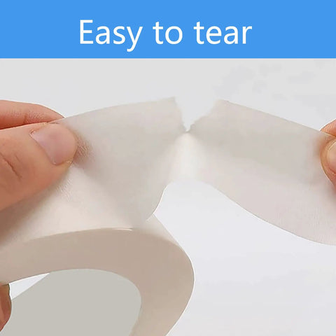 Masking Tape 1 Inch By 55 Yards Bulk Pack Of 12 Rolls For Paint Prep And General Purpose Use, easy to tear crepe paper adhesive.