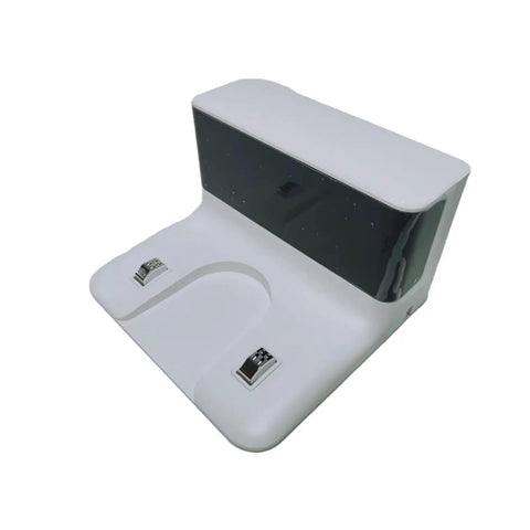 White Charging Dock For Xiaomi Mijia G1 MJSTG1 Robotic Vacuum Cleaner Replacement Docking Station Base And Charging Pad With Precise Alignment For Rock Solid Power During Recharge, white plastic dock