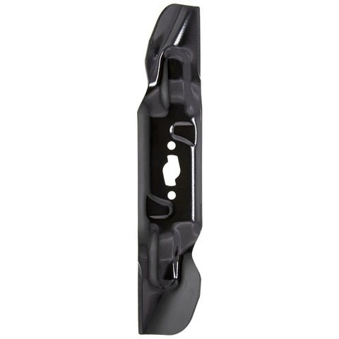 Side view of a 17.271-Inch High Lift Blade With S-Shaped Hole For Enduro XT1-LT50 And Ultima ZT1-50 ZT2-50 3-Pack