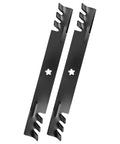 42 Inch Mower Blades For Lawn Tractors Gator Mulching Blades Compatible With Craftsman Husqvarna Poulan Riding Mowers Replace 127843 134149 138971 2 Pack Beefed Up Heavy Duty Performance For A Cleaner Deeper Cut